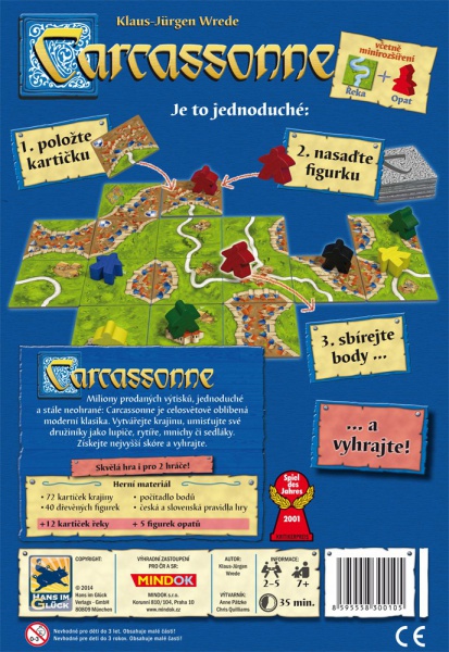 Carscassonne - Hrací plán